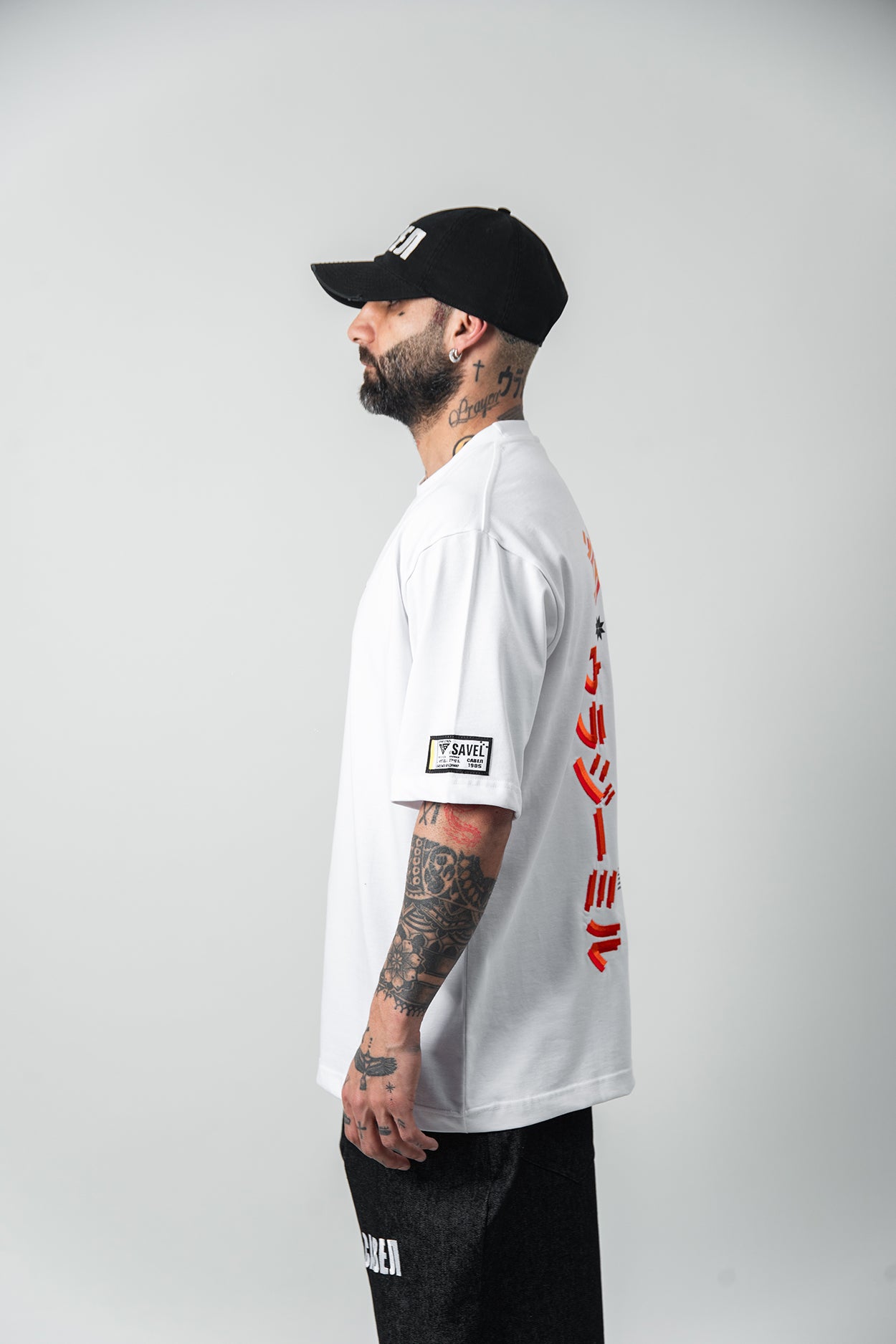 T-shirt Medium Fit - Demon Flames