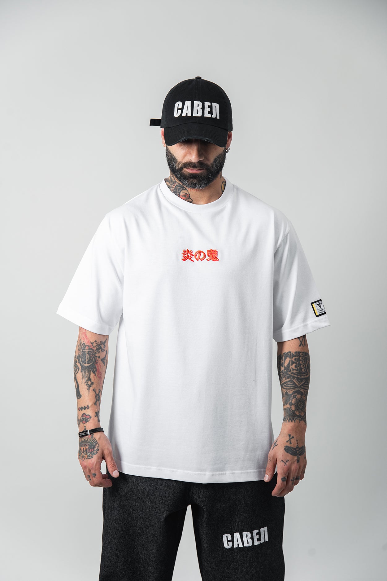 T-shirt Medium Fit - Demon Flames