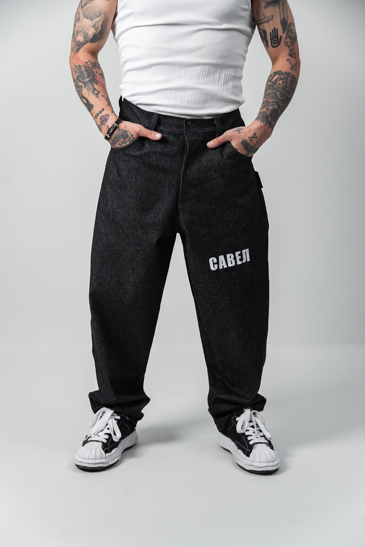 Oversized Demin Skate